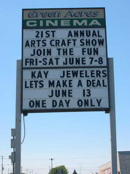 Green Acres Cinema - July 2002 (newer photo)